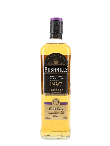 Bushmills 1997 The Causeway Collection Bottled 2022 - Rum Cask 70cl / 46.2%