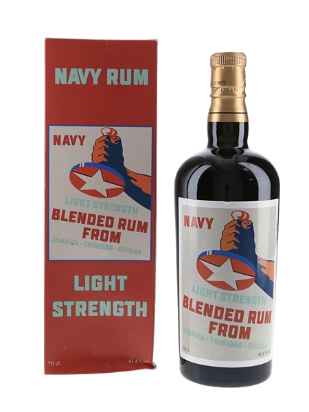 Navy Light Strength Blended Rum Corman Collins 70cl / 41.4%