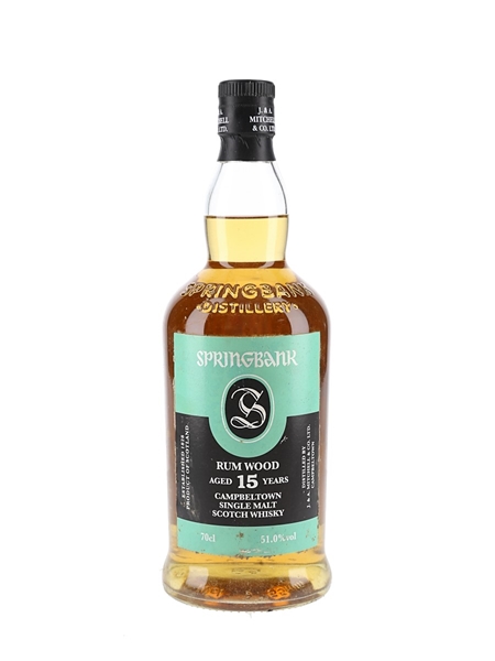 Springbank 2003 15 Year Old Rum Wood Bottled 2019 70cl / 51%