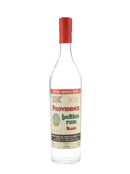 Providence First Drops Blanc Haitian Rum Bottled 2019 70cl / 57%