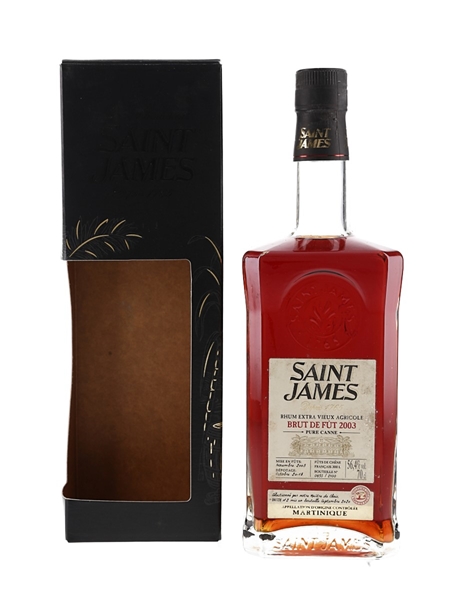 Saint James Brut De Fut 2003 Bottled 2018 - Private Casks 70cl / 59%