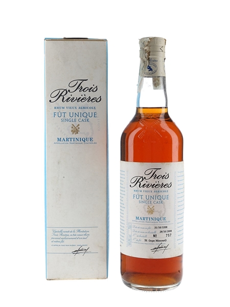 Trois Rivieres 1998 Rhum Vieux Agricole Bottled 2008 - Martinique 70cl / 44.8%