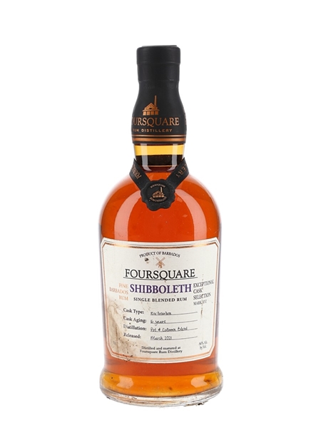Foursquare Shibboleth 16 Year Old Bottled 2021 - Exceptional Cask Selection Mark XVI 70cl / 56%