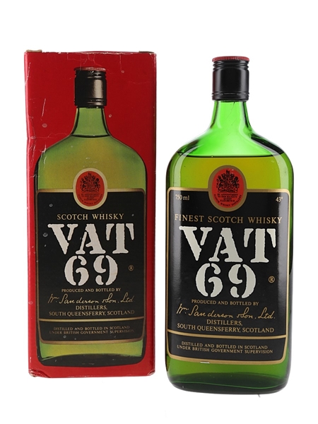 Vat 69 Bottled 1980s 75cl / 43%
