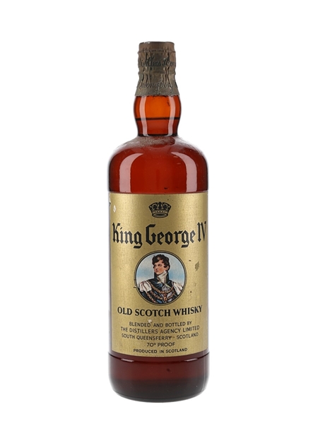 King George IV Spring Cap Bottled 1960s 75cl / 40%