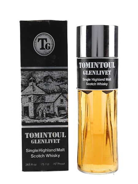 Tomintoul Glenlivet Bottled 1970s 75.7cl / 40%
