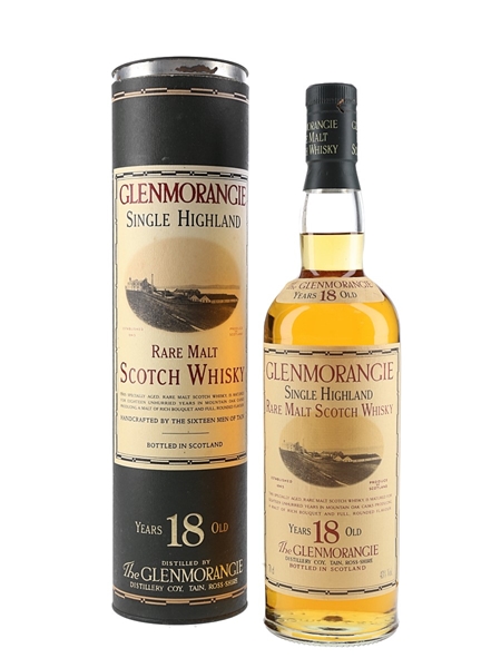 Glenmorangie 18 Year Old Bottled 1990s 70cl / 43%