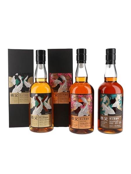 Chichibu Sexy Fish Set  3 x 70cl