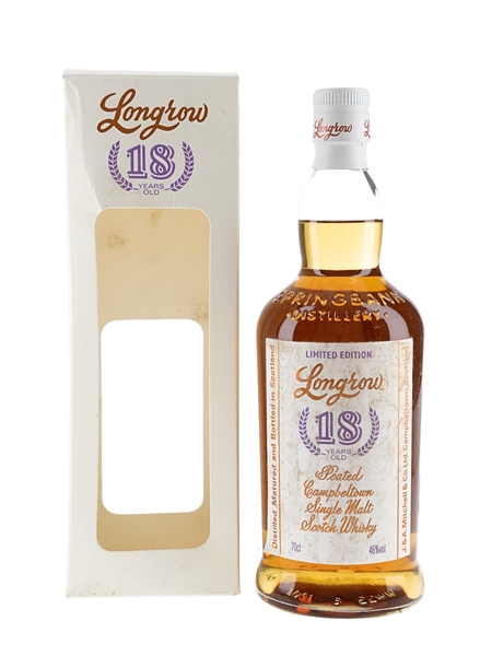 Longrow 18 Year Old Bottled 2017 70cl / 46%