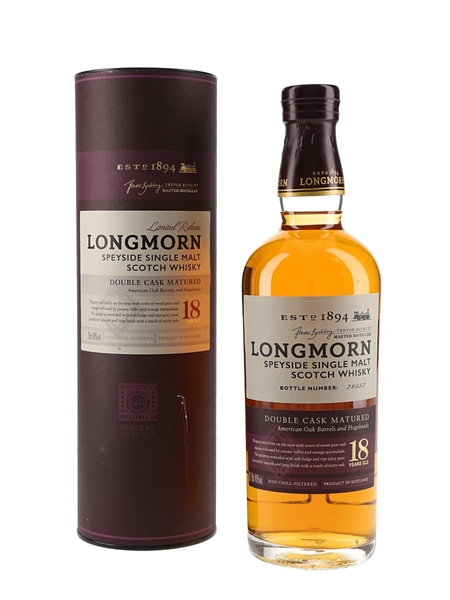 Longmorn 18 Year Old Bottled 2020 70cl / 48%
