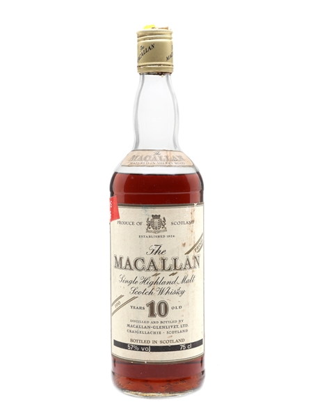 Macallan 10 Year Old 100 Proof Bottled 1980s 75cl / 57%