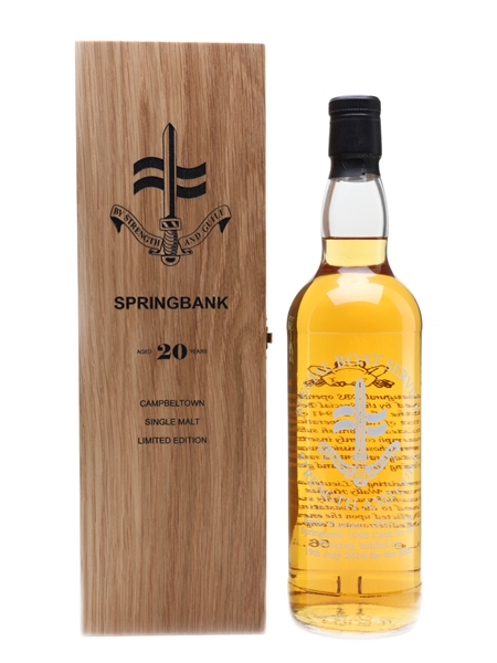 Springbank 1995 Single Cask 20 Year Old - Private Bottling For The SBS 70cl / 56.8%