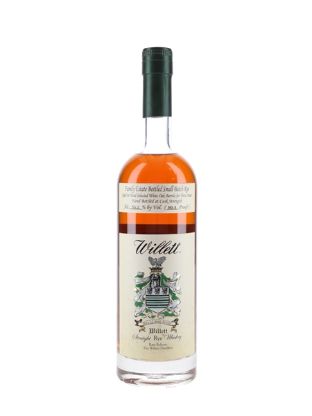 Willett 3 Year Old Small Batch Rye  70cl / 55.2%