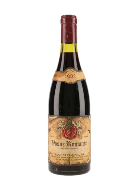 1983 Vosne Romanee Mugneret Gibourg 75cl / 12.5%
