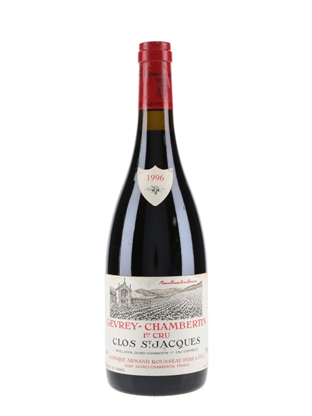 1996 Gevrey Chambertin Clos Saint Jacques 1er Cru Armand Rousseau Pere & Fils 75cl / 13%