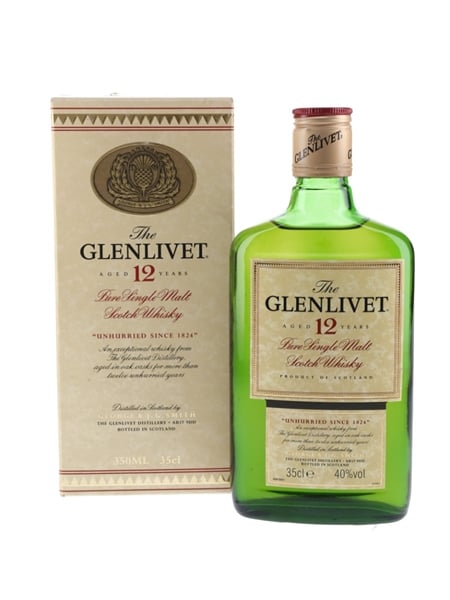 Glenlivet 12 Year Old Bottled 1990s-2000s. 35cl / 40%