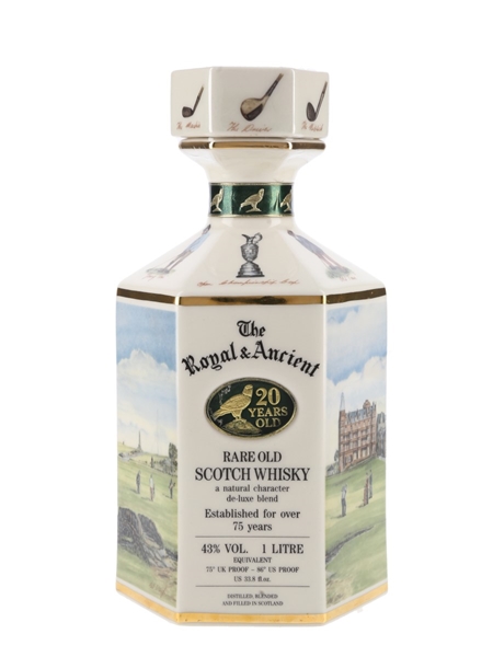 Gordon Highlander 20 Year Old Bottled 1970s-1980s - Royal Victoria Pottery 100cl / 43%
