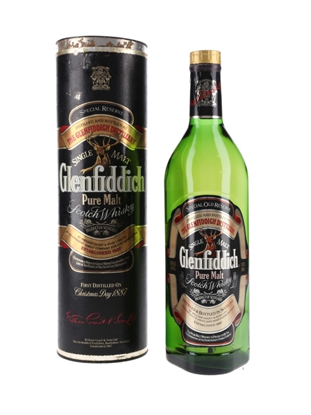 Glenfiddich Special Old Reserve Pure Malt Bottled 1990s 100cl / 43%