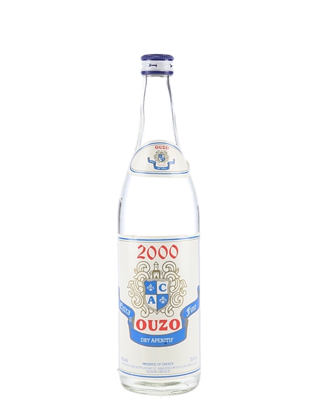 Ouzo 2000 Extra Fine Dry Aperitif 70cl / 40%