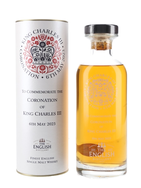 The English Whisky Co. Bottled 2023 - King Charles III Coronation 70cl / 46%