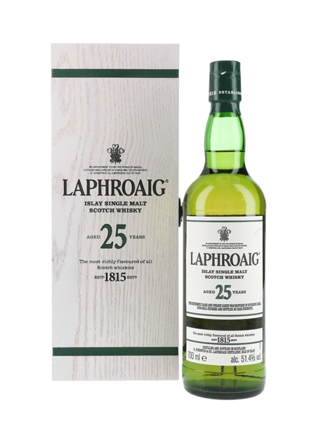 Laphroaig 25 Year Old Cask Strength Edition 70cl / 51.4%