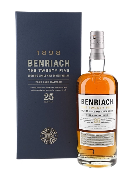 Benriach 25 Year Old Bottled 2023 - Four Cask Matured 70cl / 46%