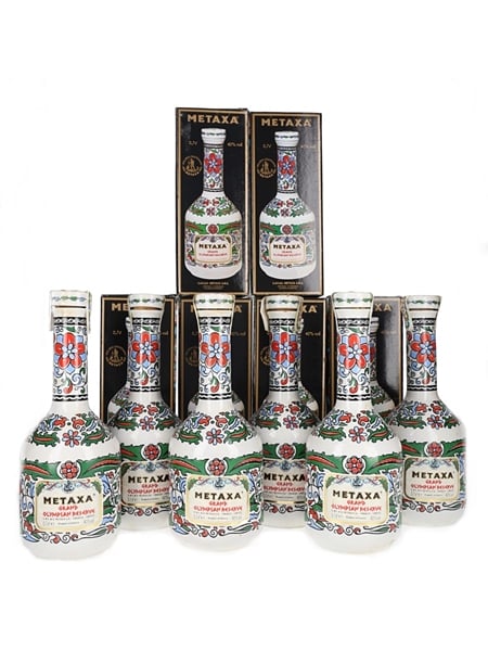 Metaxa Grand Olympian Reserve Golden Centenary 1988 6 x 70cl / 40%