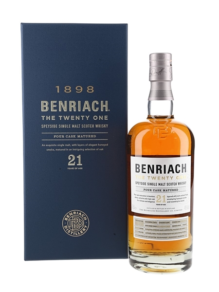 Benriach 21 Year Old Four Cask Matured Bottled 2023 70cl / 46%