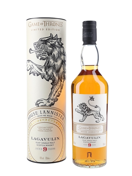 Lagavulin 9 Year Old Game Of Thrones - House Lannister 70cl / 46%