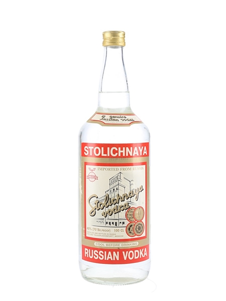 Stolichnaya Russian Vodka Bottled 1990s 100cl / 40%