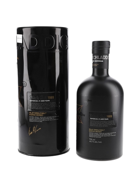 Bruichladdich Black Art 1989 21 Year Old Edition 02.2 70cl / 49.7%