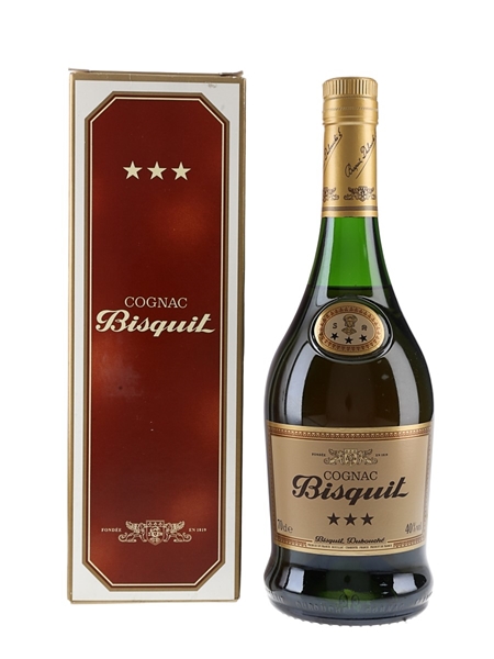 Bisquit 3 Star Bottled 1990s 70cl / 40%