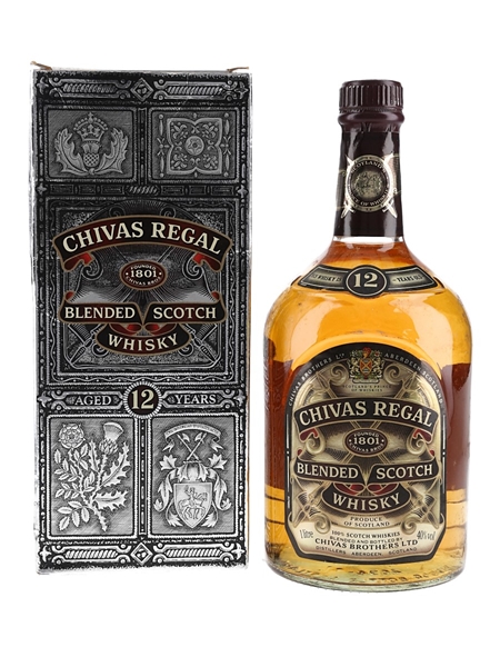 Chivas Regal 12 Year Old Bottled 1980s-1990s 100cl / 40%