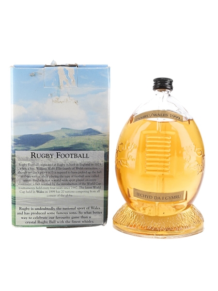 The Welsh Whisky Company Speyside Distillery 1999 Rugby Crystal Decanter 50cl / 40%