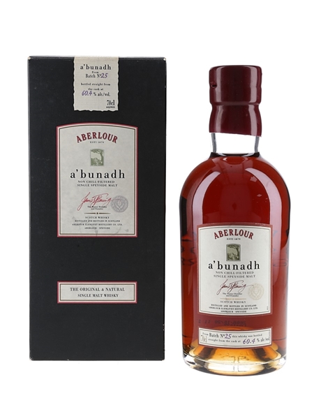 Aberlour A'bunadh Batch 25 Bottled 2008 70cl / 60.4%
