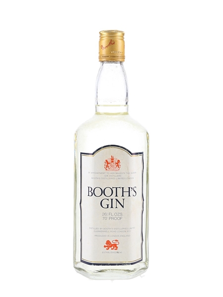 Booth's Gin Bottled 1970s 75.7cl / 40%