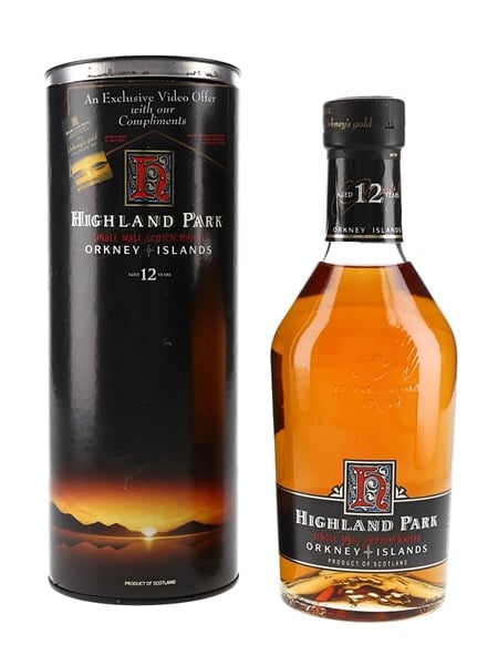 Highland Park 12 Year Old Bottled 1990s 70cl / 40%