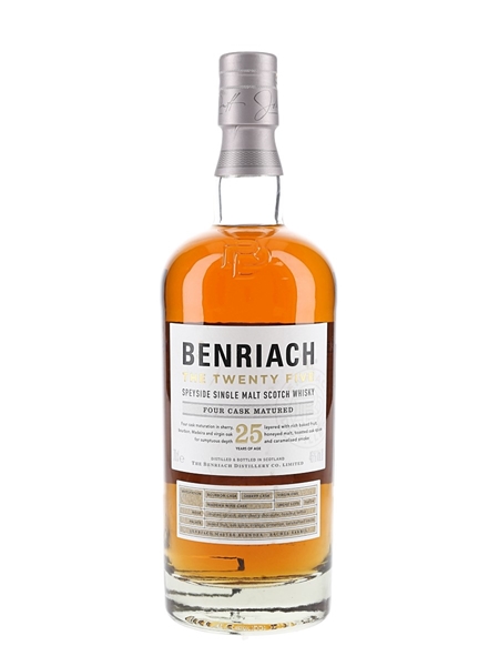 Benriach 25 Year Old Bottled 2023 - Four Cask Matured 70cl / 46%