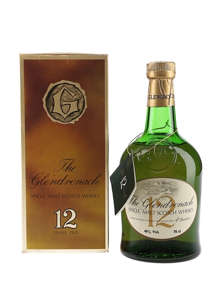 Glendronach 12 Year Old Bottled 1980s 75cl / 43%