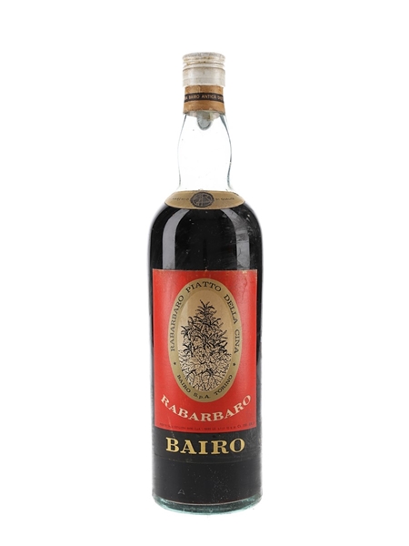 Bairo Rabarbaro Bottled 1950s 100cl / 21%