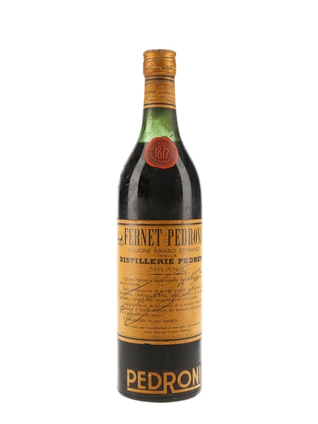 Pedroni Fernet Bottled 1950s 100cl / 43%