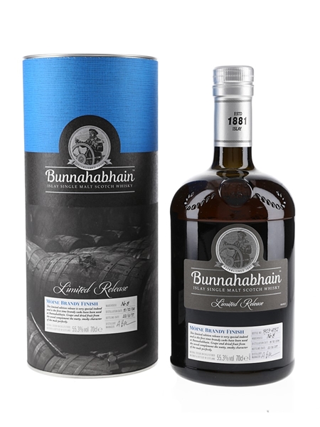 Bunnahabhain 2004 Moine Brandy Finish Bottled 2017 - Limited Release 70cl / 55.3%