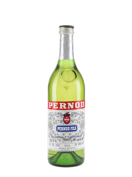 Pernod Fils Bottled 1970s - J R Parkington 69.6cl / 43%