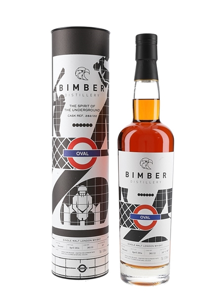 Bimber The Spirit Of The Underground - Oval Bottled 2024 - Single Cask #282-22 70cl / 57.6%
