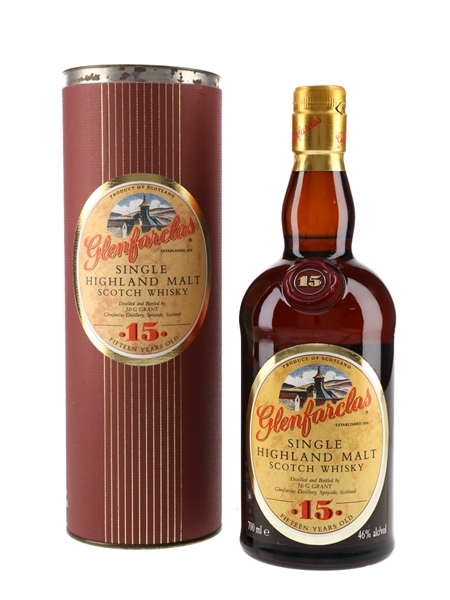 Glenfarclas 15 Year Old Bottled 1990s 70cl / 46%