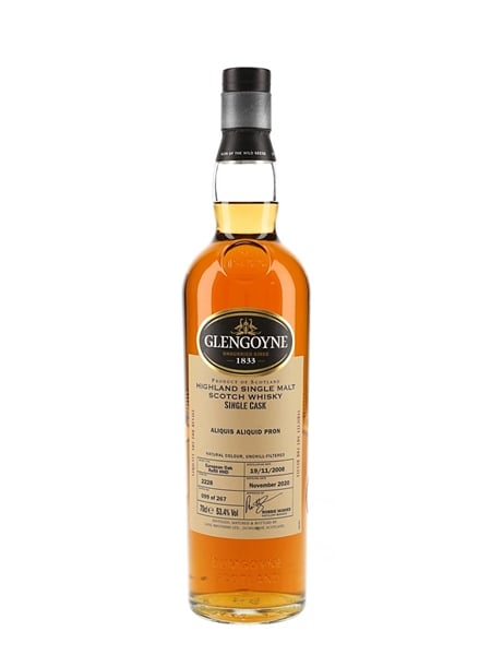Glengoyne 2008 Single Cask Bottled 2020 - Aliquis Aliquid Pron 70cl / 53.4%