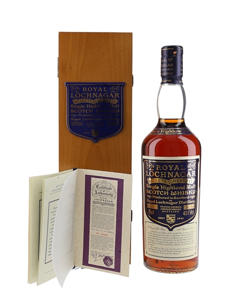 Royal Lochnagar Selected Reserve Bottled 1980s 75cl / 43%
