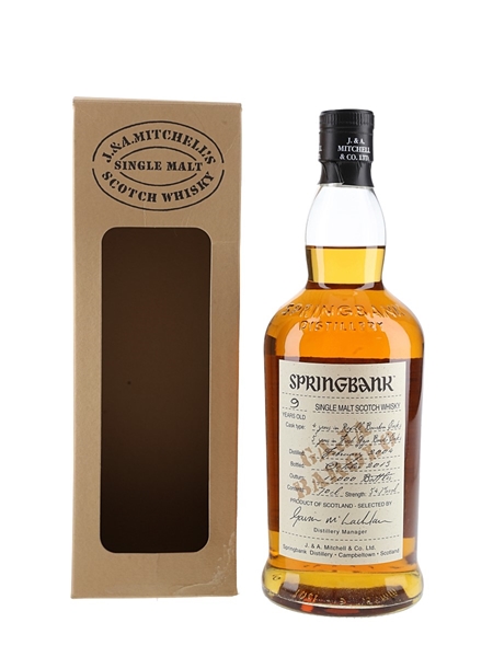 Springbank 2004 9 Year Old Bottled 2013 70cl / 54.7%