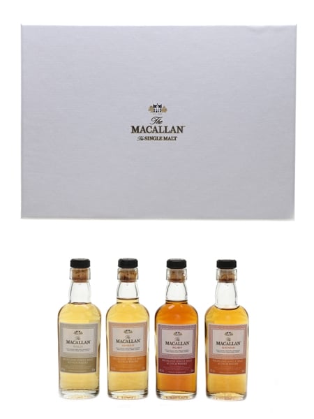 Macallan 1824 Miniatures Set Trade Exclusive 4 x 5cl / 41.5%