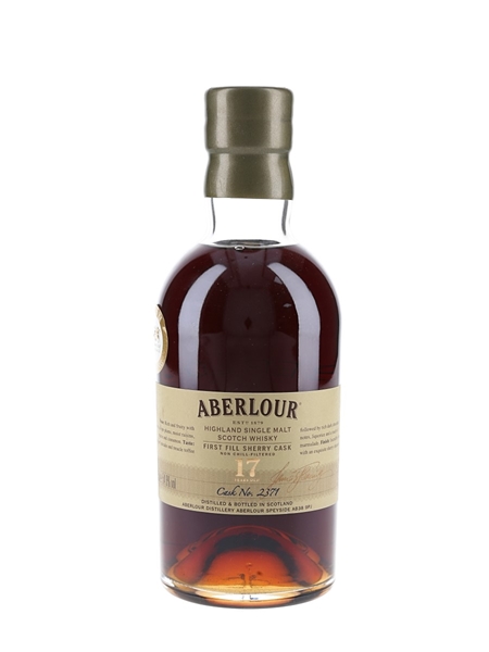 Aberlour 17 Year Old Bottled 2016 70cl / 54.8%